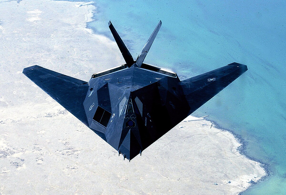 Stealth aircraft with adaptive camouflage surface