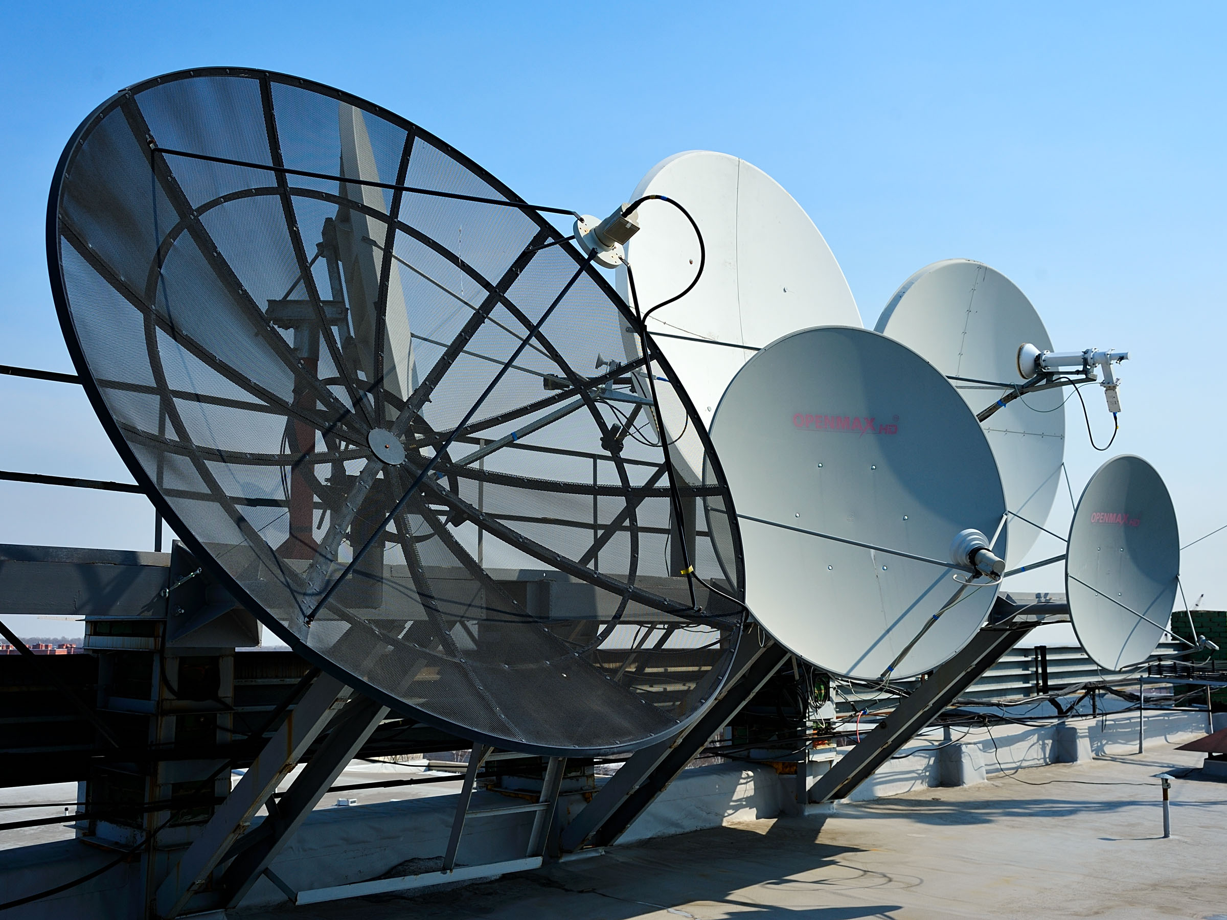 Satellite TV Broadcast Equipment