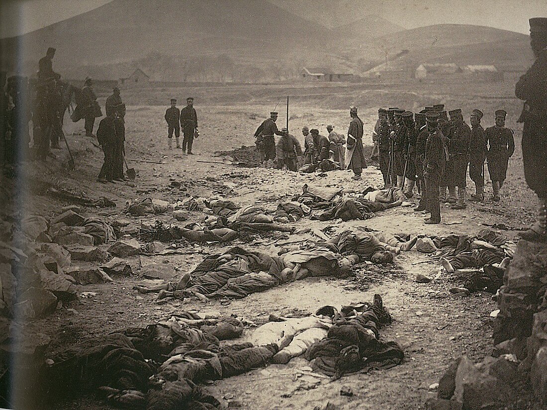 清军入关后屠杀平民场景