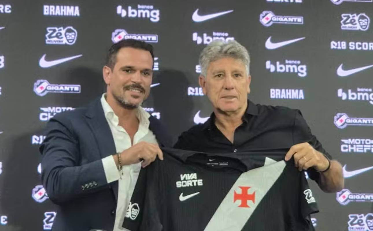 Renato Gaúcho apresentação Vasco da Gama 2025