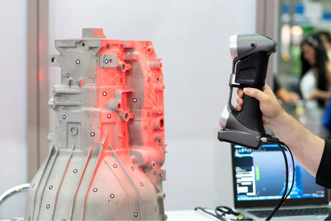 3D scanning worn part