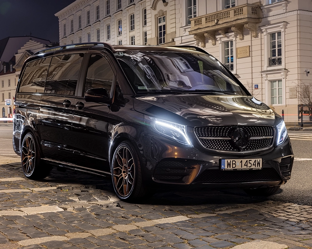 Mercedes V-Class transfer VIP Trójmiasto