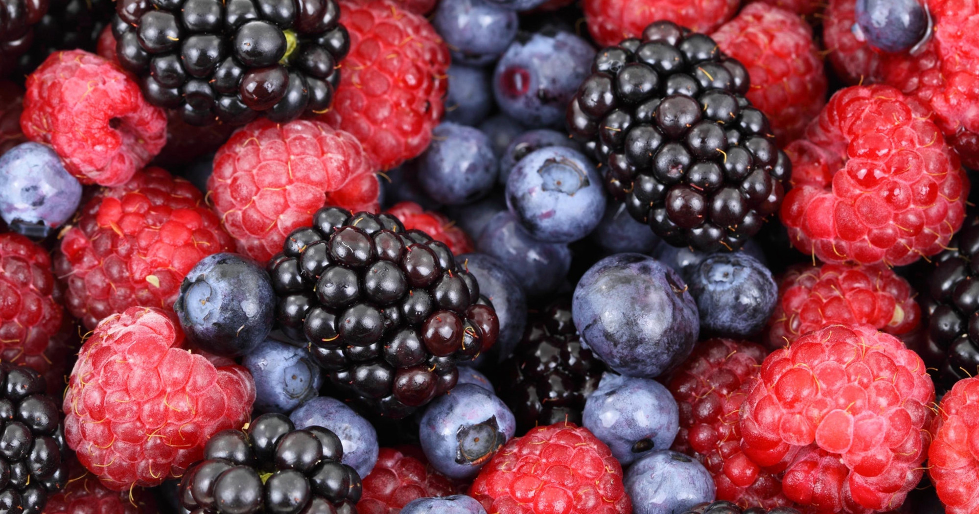 Fresh mixed berries