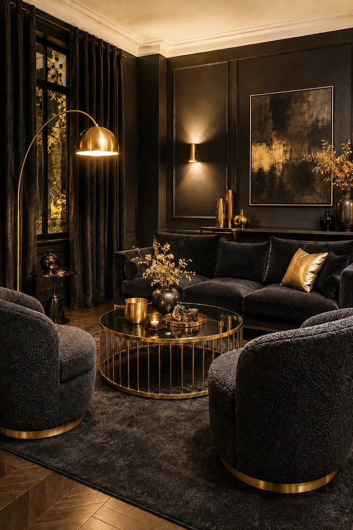 Luxury living room interior design by Interior Design Services in Dhaka
