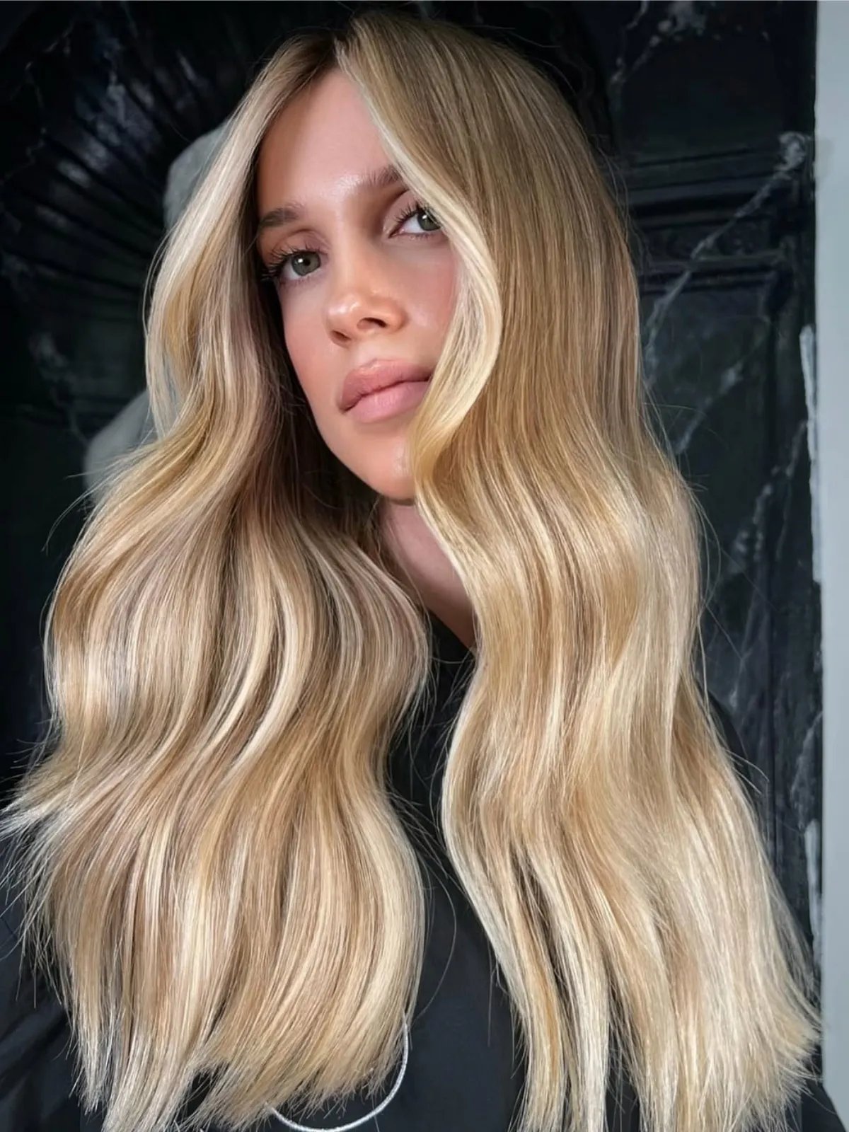 Blond élégant