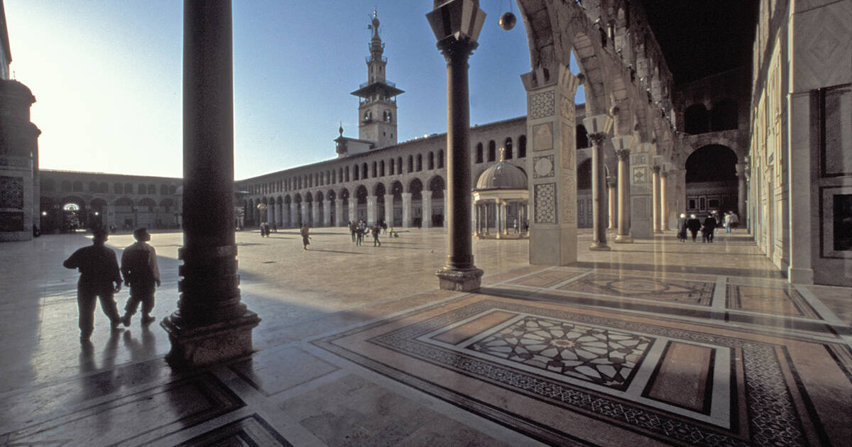 الجامع الأموي الداخلي