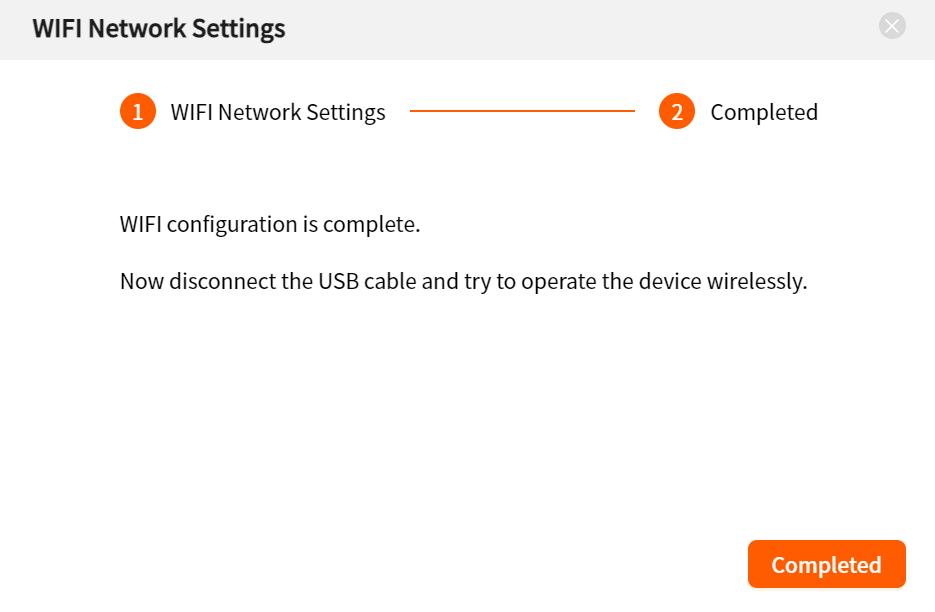 MDH WiFi Network Settings Interface