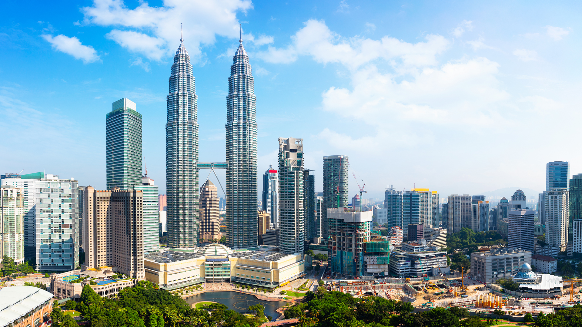 Petronas Twin Towers in Kuala Lumpur, Malaysia