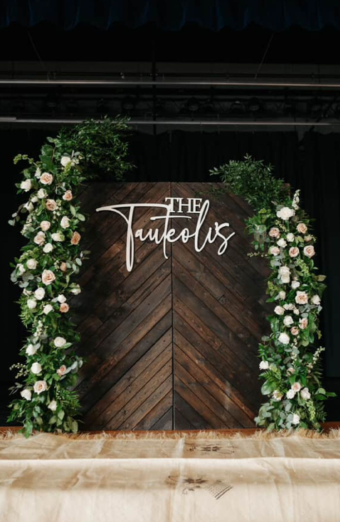Floral Wedding Backdrop