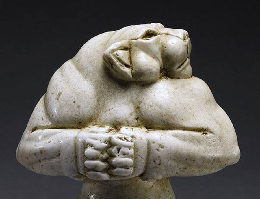 Guennol Lioness ancient sculpture