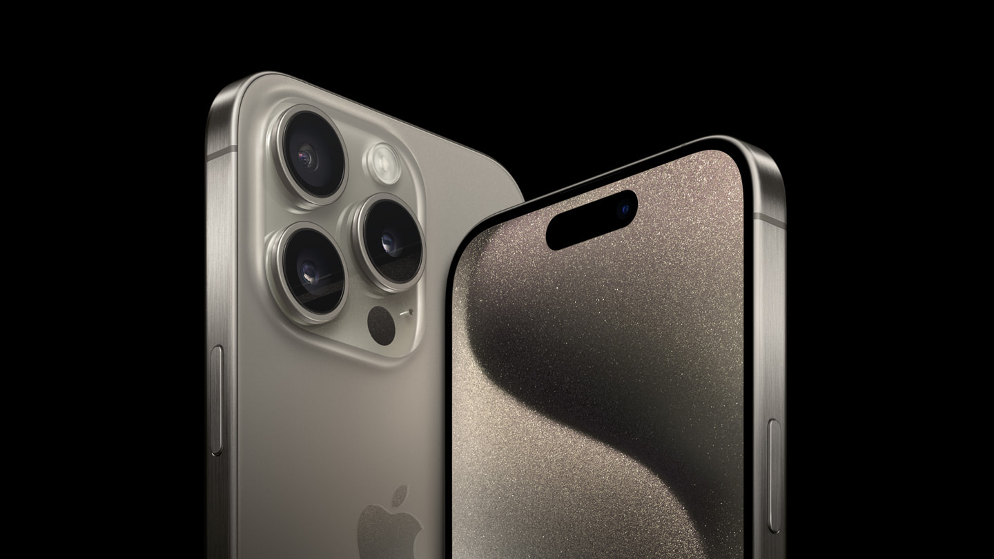 iPhone 15 Pro Max titânio