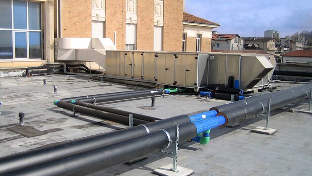 Instalación Aquatherm Comercial