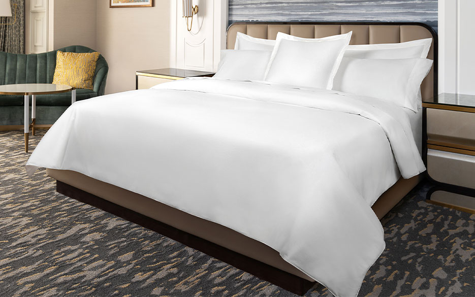 Luxury hotel bedding set