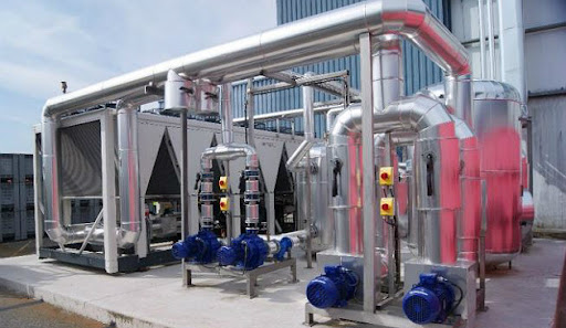Installation frigorifique industrielle