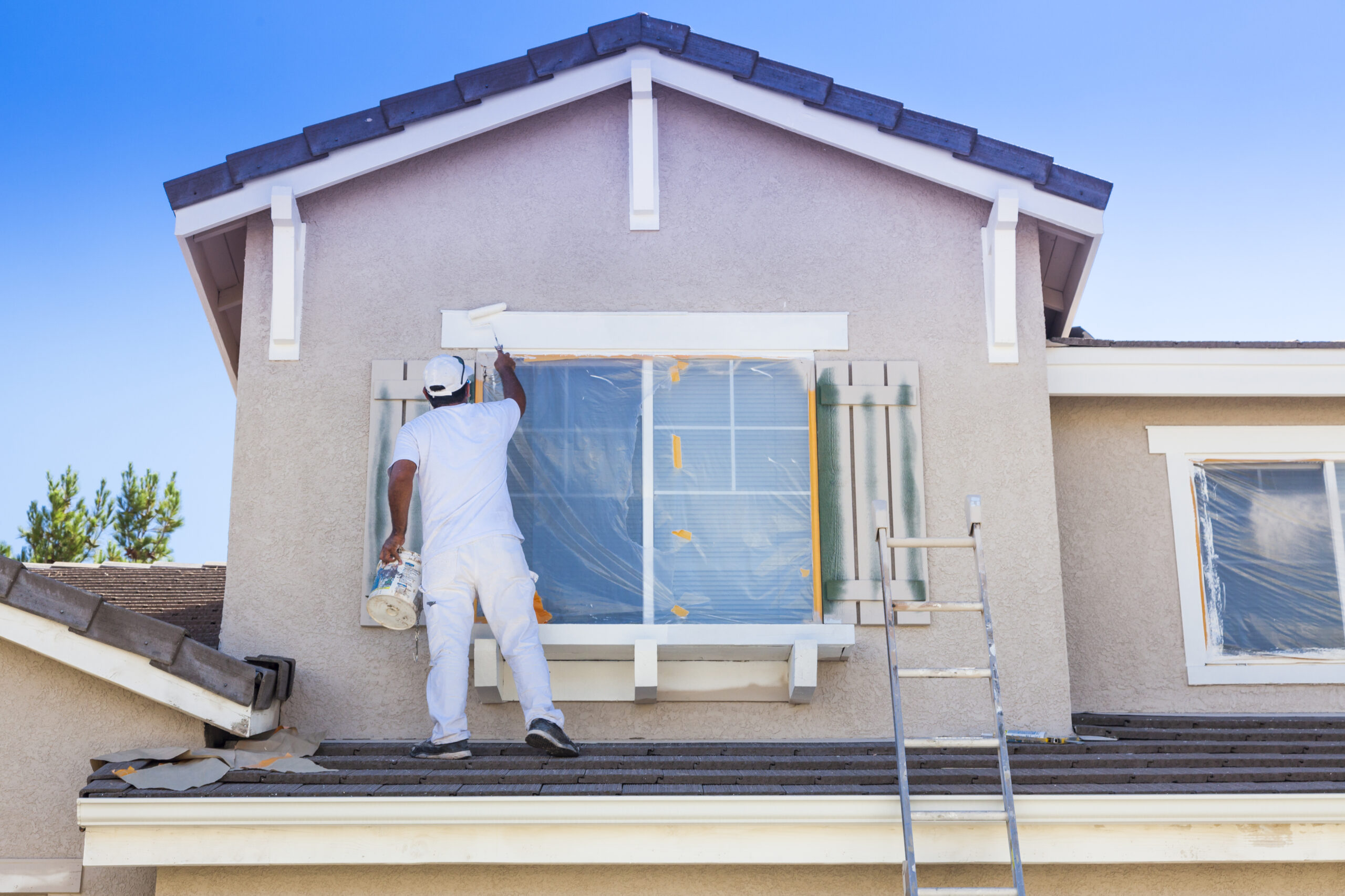Exterior residential painting