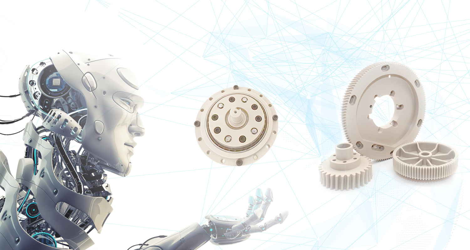 使用PEEK材料的机器人关节结构