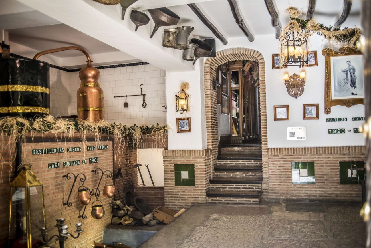 Interior del Museo del Aceite en Montilla