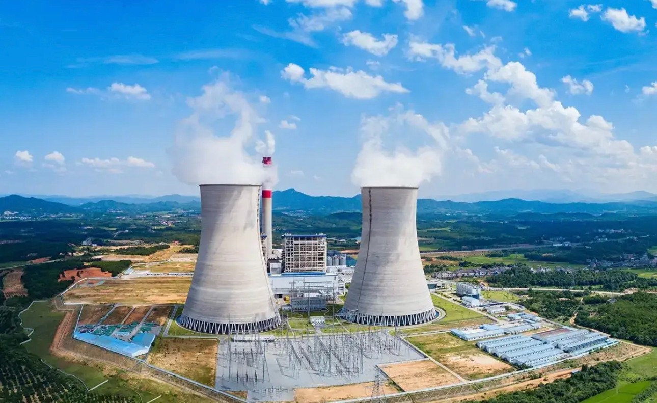 国际核电站建设项目现场