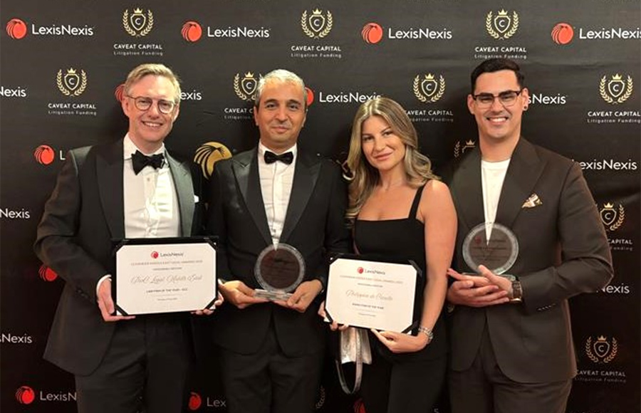 Legal award ceremony