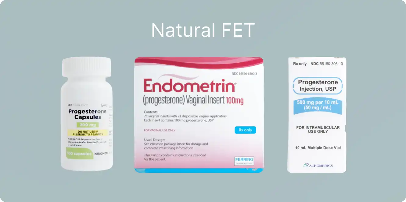 Lining Prep: Why Progesterone is Prescribed During a Natural Frozen Embryo Transfer Cycle