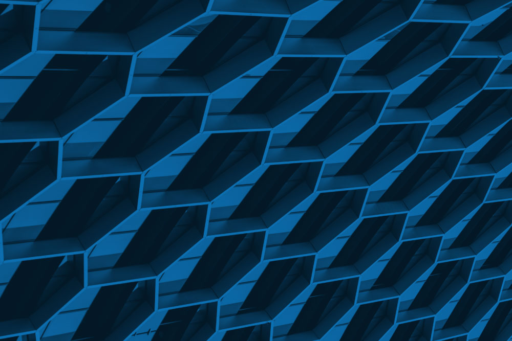 Abstract representation of digital euro privacy with geometric overlays