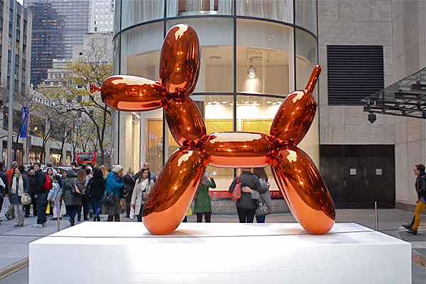Jeff Koons Balloon Dog Orange