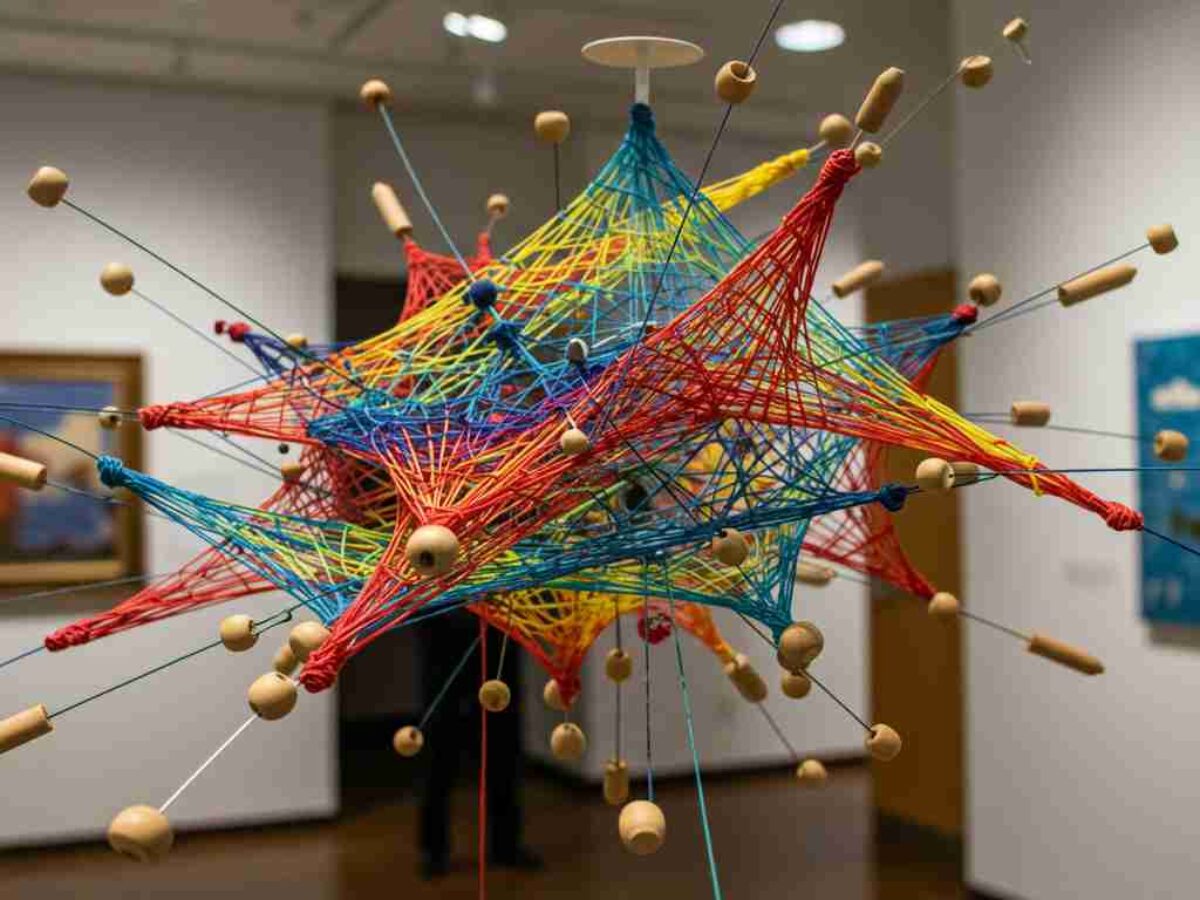 抽象艺术表现的技术组织层次结构