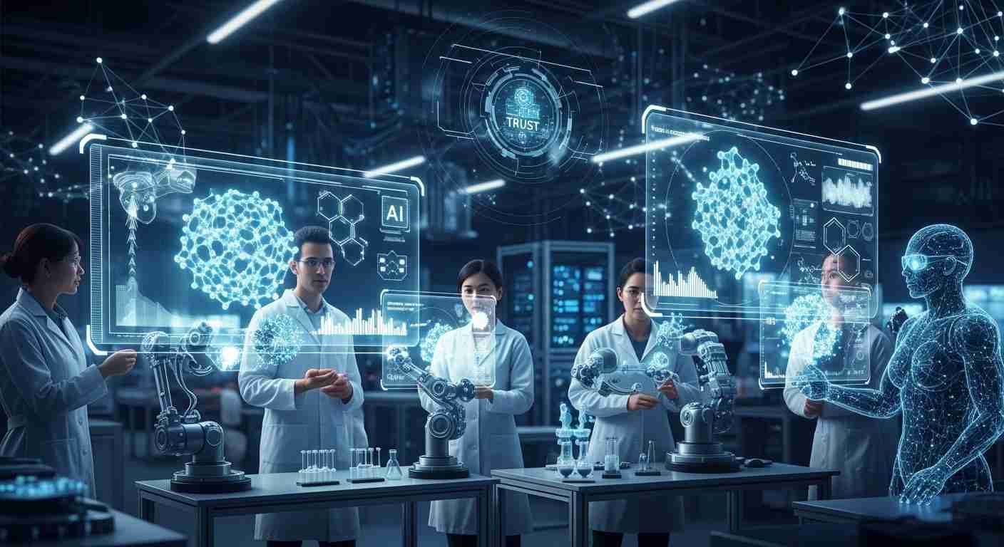 人工智能技术突破概念图