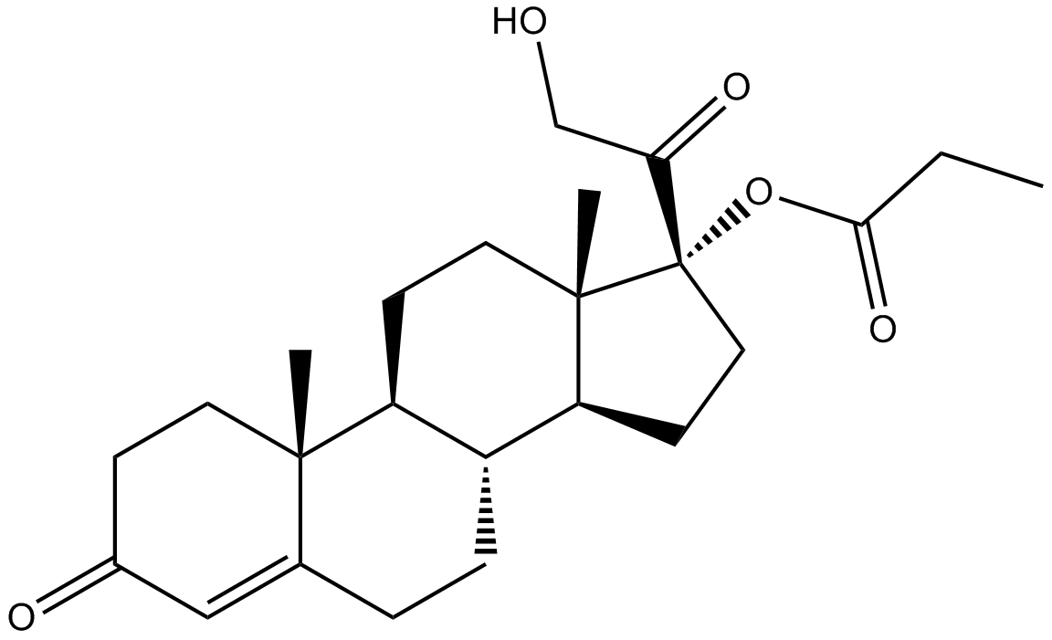 3D illustration of androgen receptor molecular structure