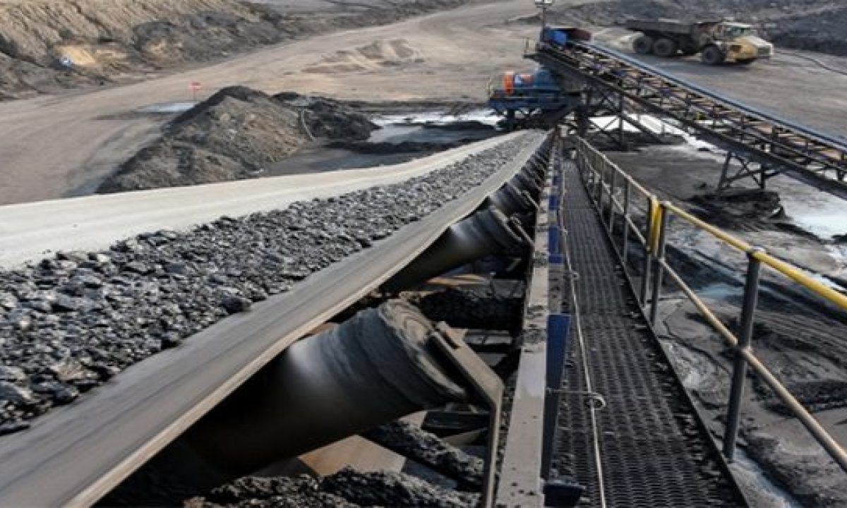 Transportband systemen voor de kolen industrie