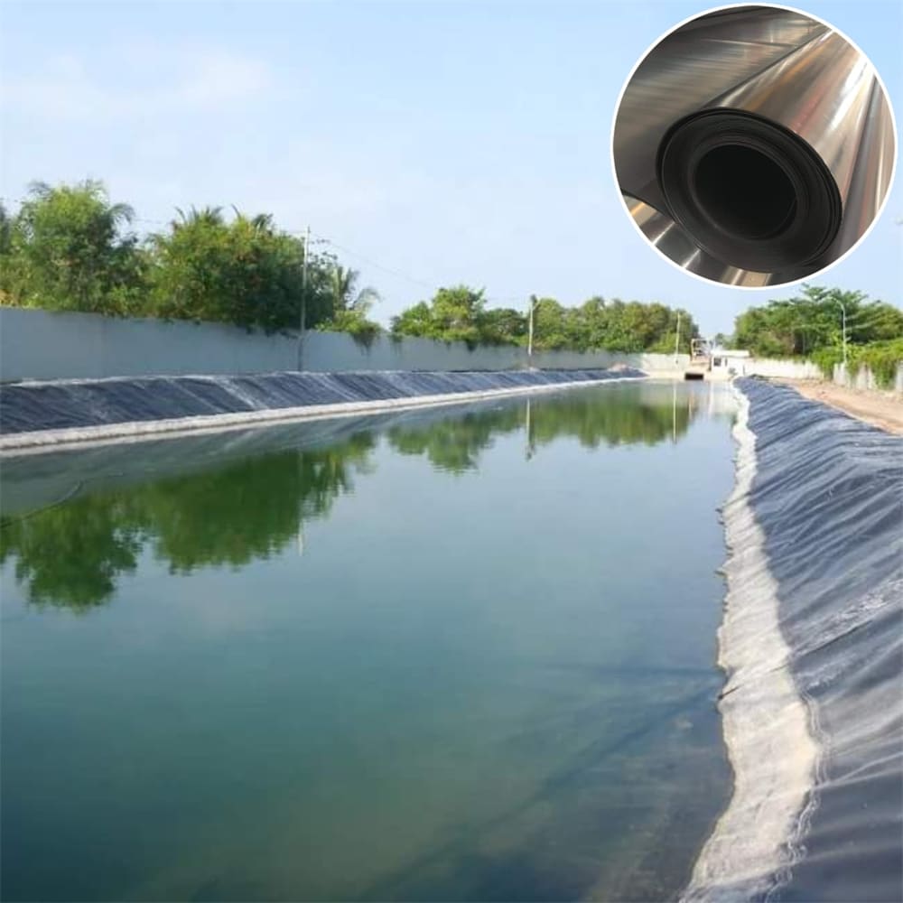 500 Micron HDPE Geomembrane Designed for Aquaculture - Anti-seepage System  Solutions Provider