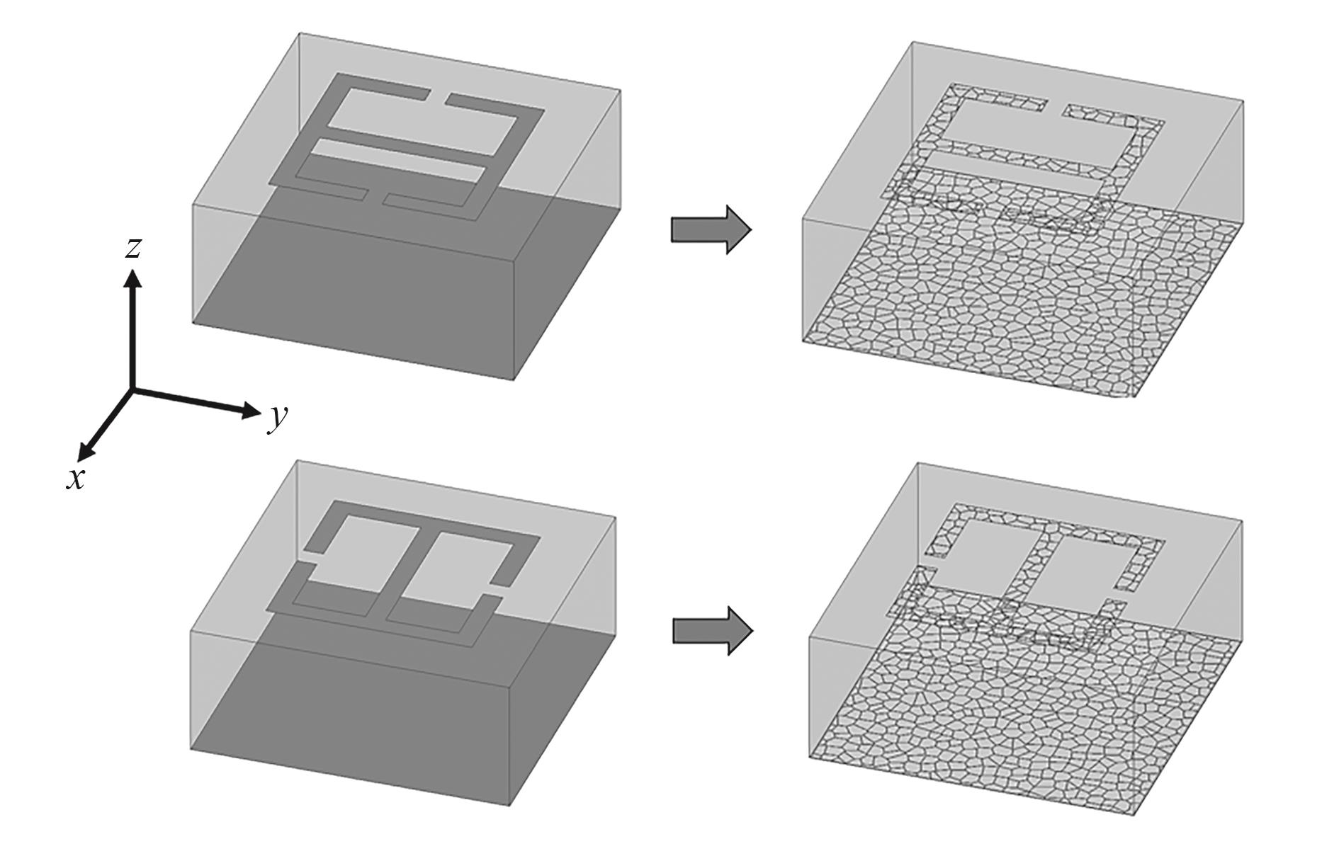 Electromagnetic metasurface structure for radar cross section reduction