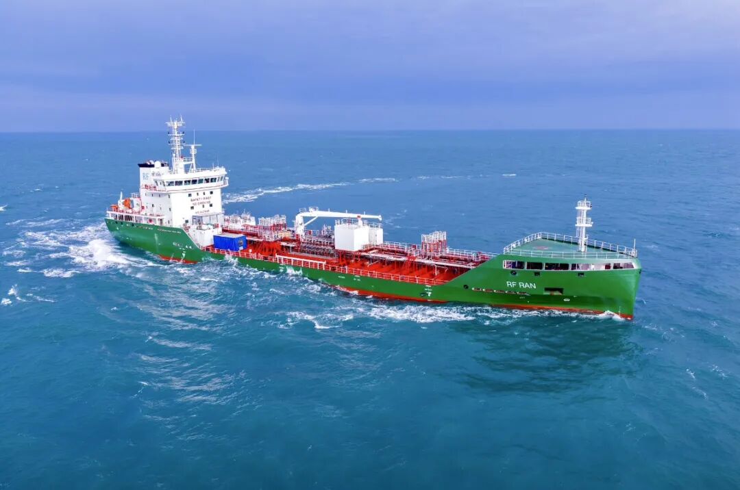 Chemical tanker ship for global chemical export and import operations