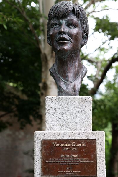Veronica Guerin Memorial Bust, Dublin Castle