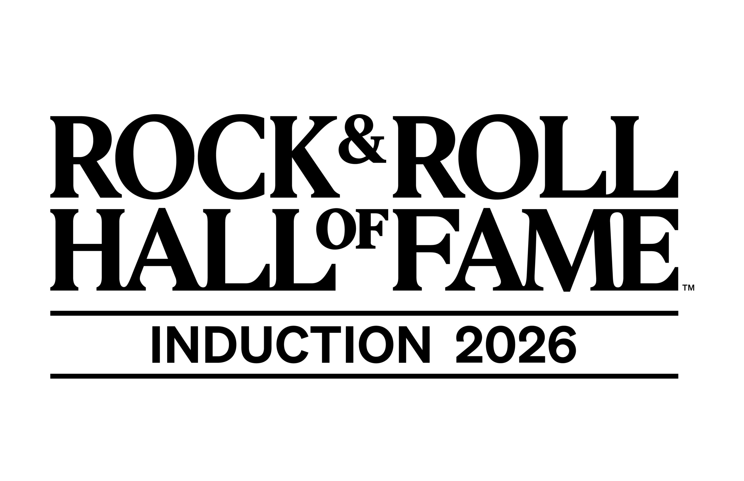 Iron Maiden Rock and Roll Hall of Fame Class of 2026 official logo