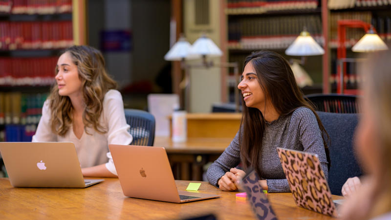 University Students in Library