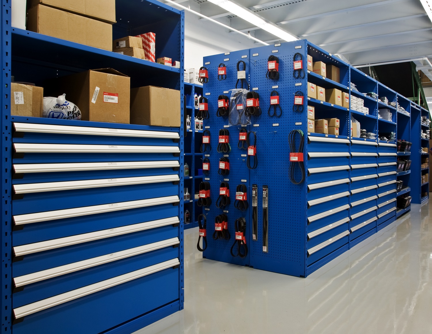 Parts storage
