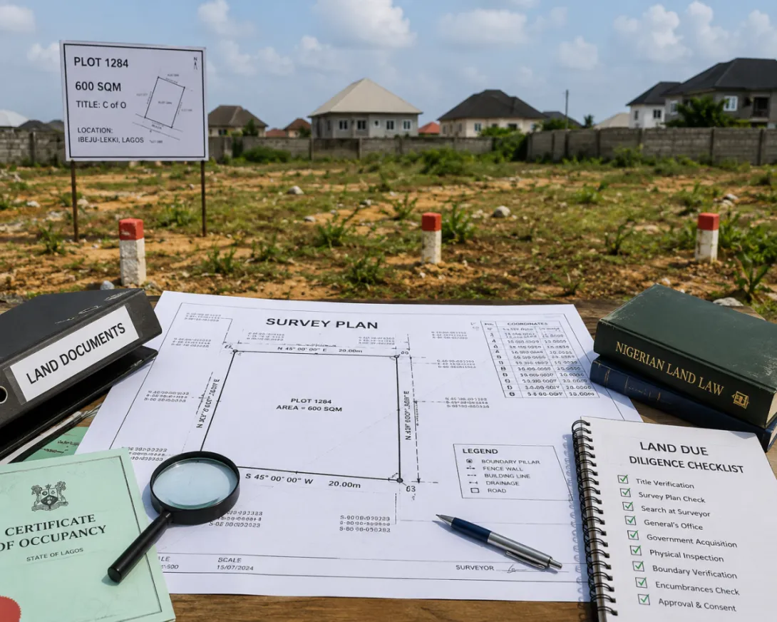 Survey Plan on Site