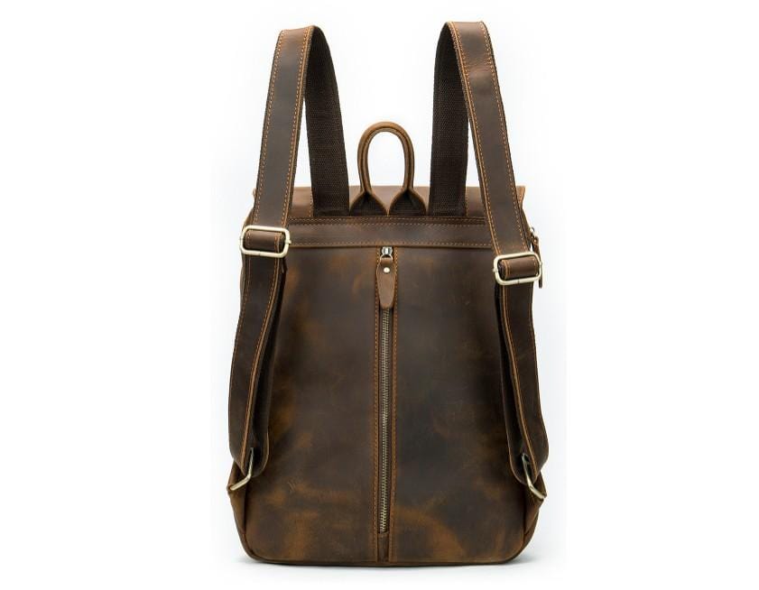 LeatherNeo Vintage Brown Genuine Leather Backpack Purse