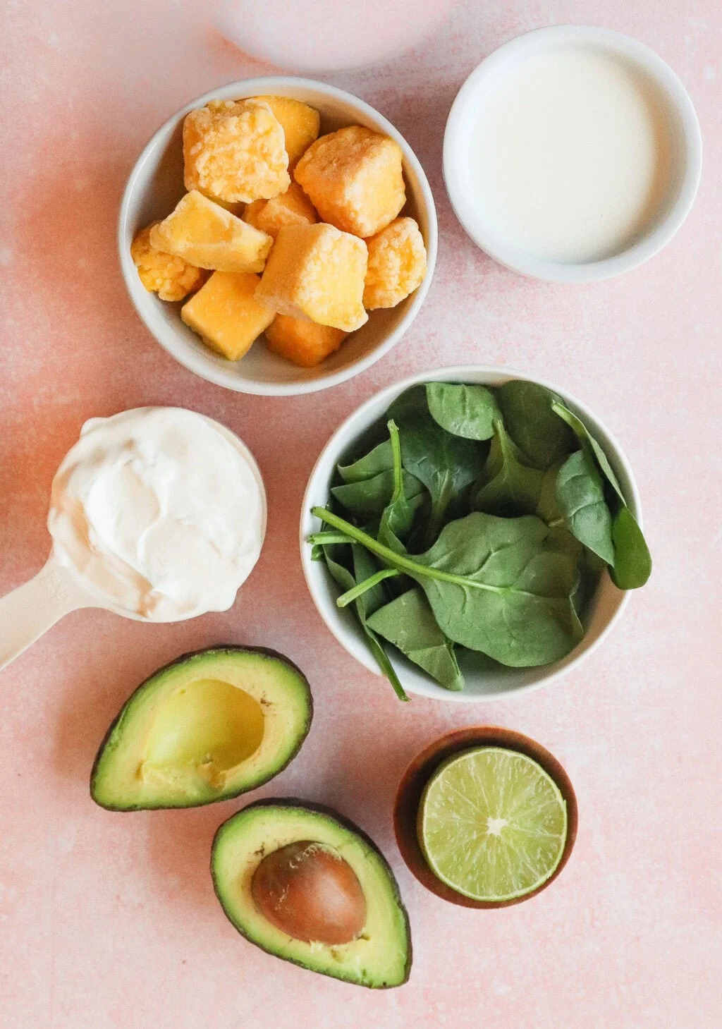5 Minute Mango Avocado Protein Smoothie - Lindsay Pleskot, RD
