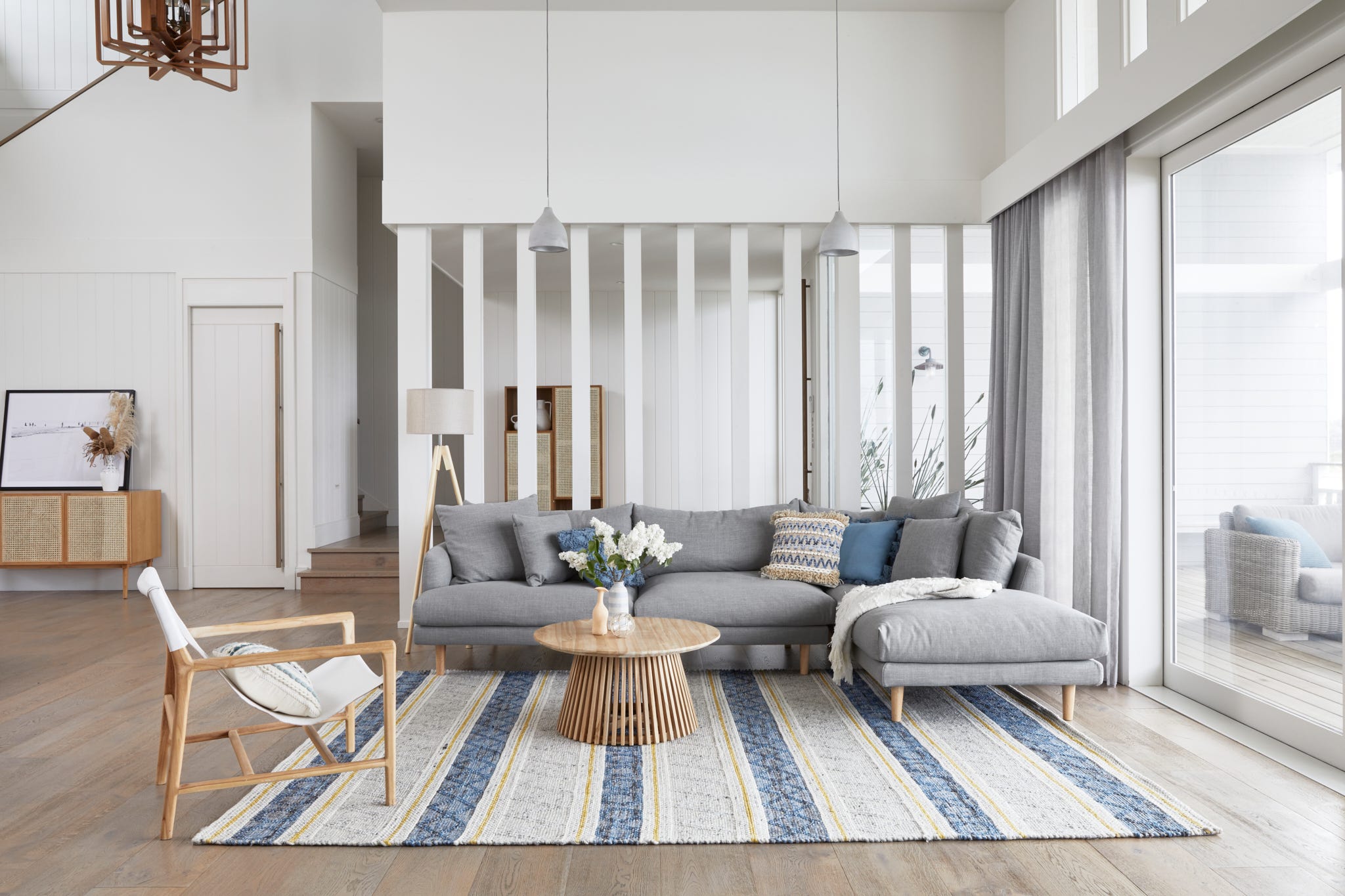 How to style a contemporary coastal home