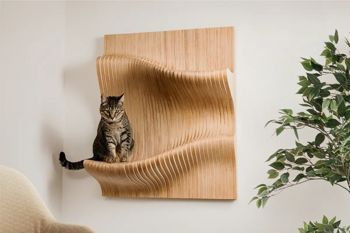 Tall Round Jute Cat Scratching Post - Variant 268