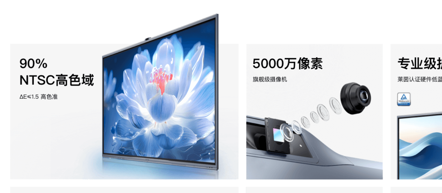 90% NTSC高色域与低蓝光