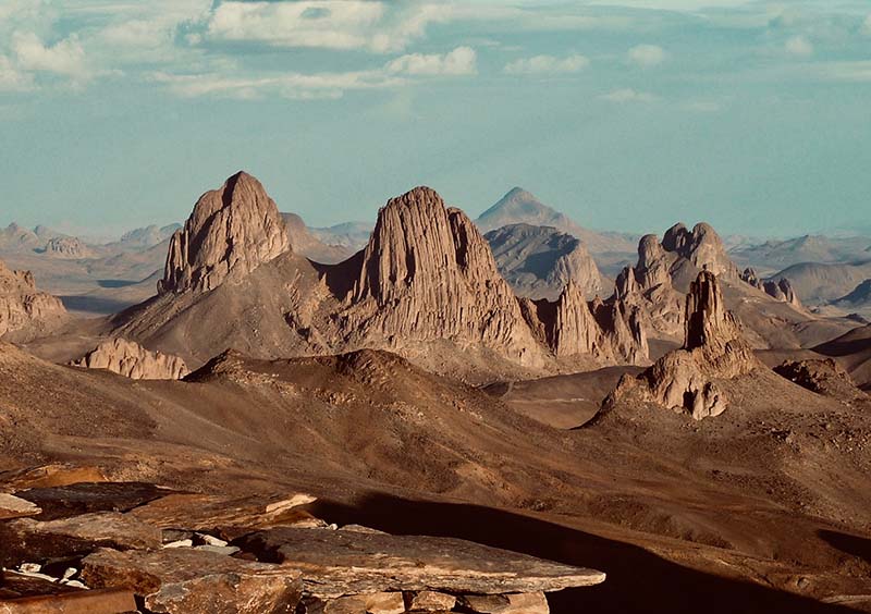 Hoggar Mountains volcanic formations