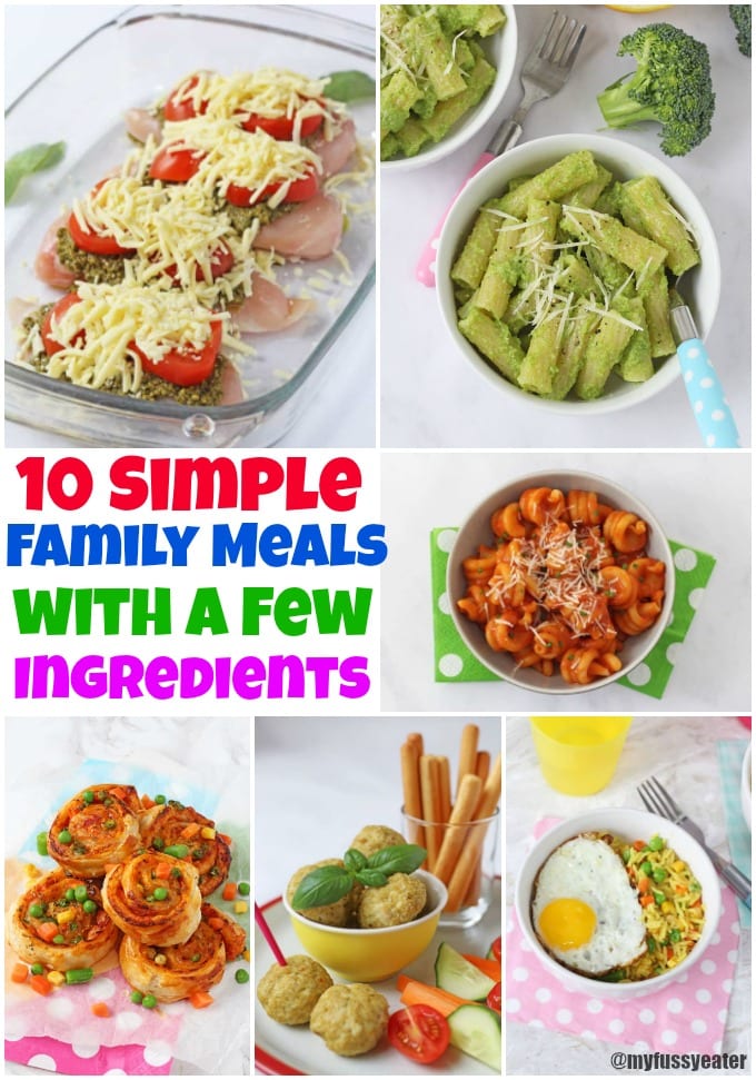 Simple Family Meals With Few Ingredients - My Fussy Eater | Easy Family Recipes