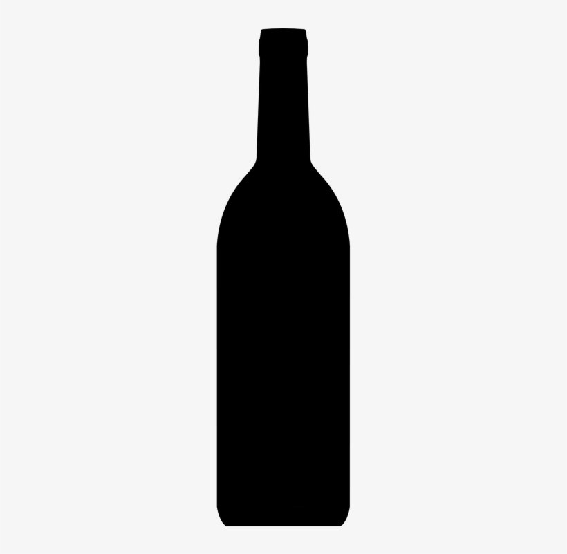Weinflasche Silhouette