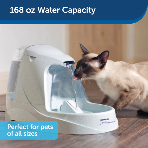 PetSafe Drinkwell Platinum Pet Fountain, 168 oz