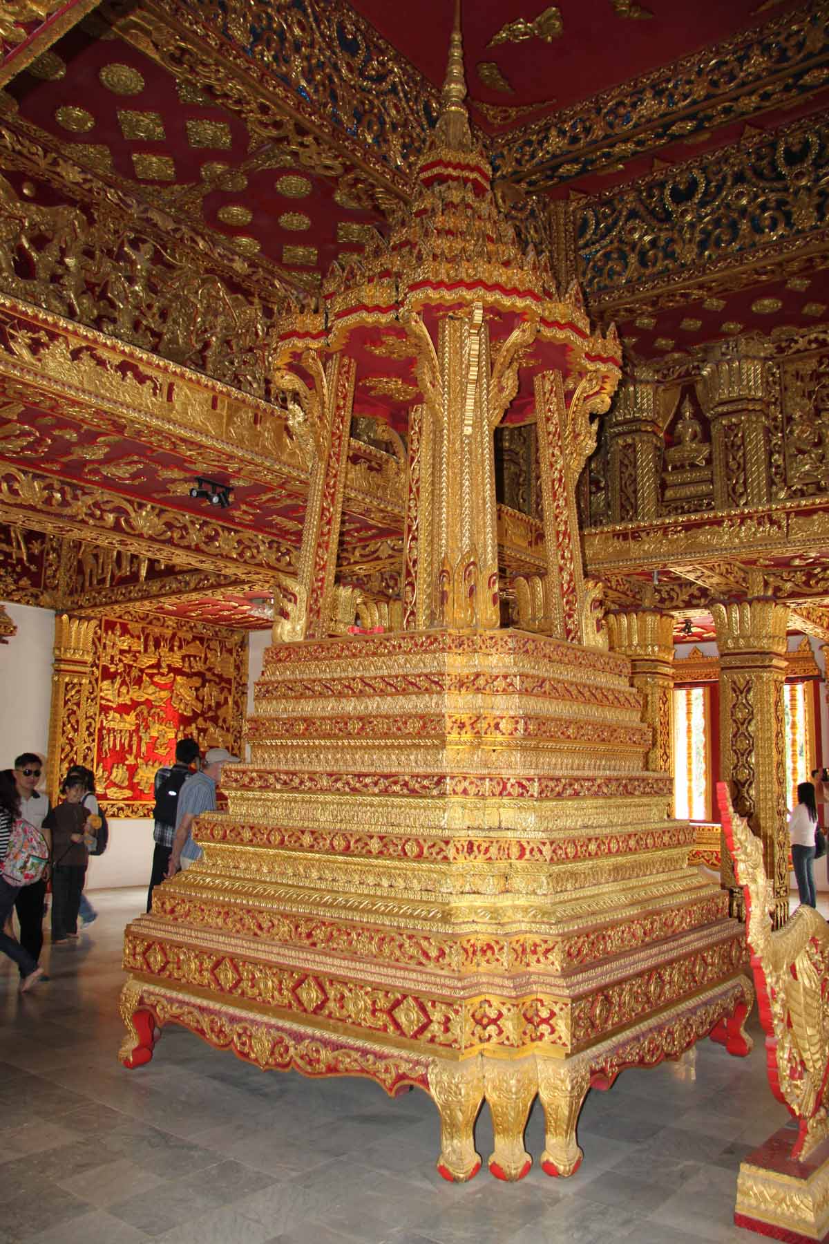 Luang Prabang Buddhist temple in Laos