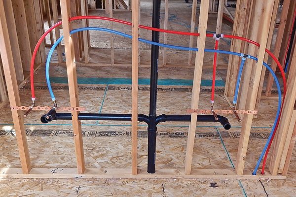 Tankless water heater installation