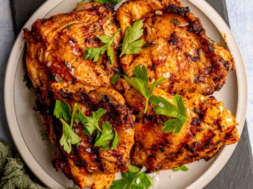 Poulet épicé aux herbes